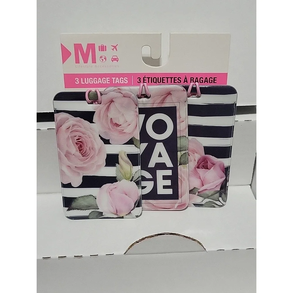 My Tagalongs Luggage Tags Travel Tag Summer Fun 3 PIECE Bag ID Lifestyle